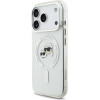 Karl Lagerfeld IML K&CH Heads Metal Frame MagSafe Case for iPhone 17 Pro Transparent - (KLHMP17LHLSKCH)