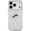 Karl Lagerfeld IML K&CH Heads Metal Frame MagSafe Case for iPhone 17 Pro Transparent - (KLHMP17LHLSKCH)