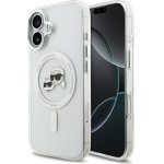 Karl Lagerfeld IML K&CH Heads Metal Frame MagSafe Case for iPhone 17 Transparent - (KLHMP17SHLSKCH)