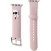 Karl Lagerfeld Karl Head NFT Watch Strap for Apple Watch 38/40/41 Pink - (KLAWMSLKNP)
