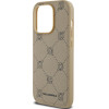 Karl Lagerfeld PU Karl Heads Pattern MagSafe Case for iPhone 14 Pro Max Beige - (KLHMP14XPGKHPHE)