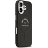 Karl Lagerfeld PU RSG Logo MagSafe Case for iPhone 17 Black - (KLHMP17SPSKRSGEK)