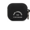 Karl Lagerfeld Rue St Guillaume Silicone Case for AirPods 3 Black - (KLACA3SILRSGBK)