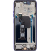 Motorola G56 LCD Display + Touch Unit + Front Cover Dazzling Blue (Service Pack) - (5D68C30210)