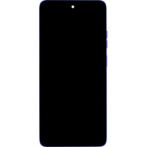 Motorola G56 LCD Display + Touch Unit + Front Cover Dazzling Blue (Service Pack) - (5D68C30210)