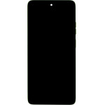Motorola G56 LCD Display + Touch Unit + Front Cover Dill Green (Service Pack) - (5D68C30207)