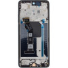 Motorola G56 LCD Display + Touch Unit + Front Cover Gray Mist (Service Pack) - (5D68C30209)