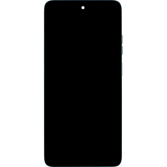Motorola G56 LCD Display + Touch Unit + Front Cover Gray Mist (Service Pack) - (5D68C30209)