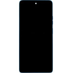 Motorola G75 5G LCD Display + Touch Unit + Front Cover Aqua Blue (Service Pack) - (5D68C28969)