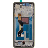 Motorola G86 LCD Display + Touch Unit + Front Cover Green (Golden Cypress) (Service Pack) - (5D68C30476)