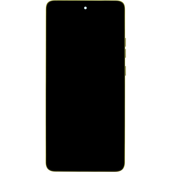 Motorola G86 LCD Display + Touch Unit + Front Cover Green (Golden Cypress) (Service Pack) - (5D68C30476)