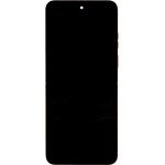 Motorola RAZR 50 Ultra LCD Display + Touch Unit + Front Cover Peach Fuzz (Service Pack) - (5D68C24597)