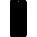 Motorola ThinkPhone 25 5G LCD Display + Touch Unit + Front Cover Carbon Black (Service Pack) - (5D68C28405)