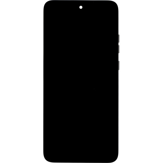 Motorola ThinkPhone 25 5G LCD Display + Touch Unit + Front Cover Carbon Black (Service Pack) - (5D68C28405)