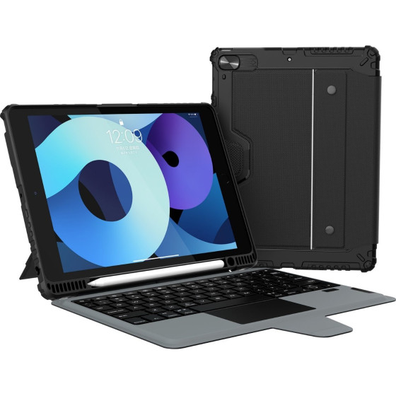 Nillkin Bumper Combo Keyboard Case (Backlit Version) for iPad 10.2 2019/2020/2021 Black - (57983116141)