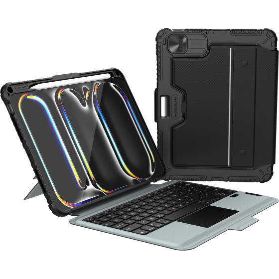 Nillkin Bumper Combo Keyboard Case (Backlit Version) for iPad Pro 11 2024 Black - (57983122917)