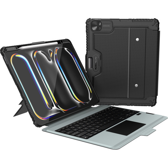Nillkin Bumper Combo Keyboard Case (Backlit Version) for iPad Pro 13 2024 Black - (57983122799)