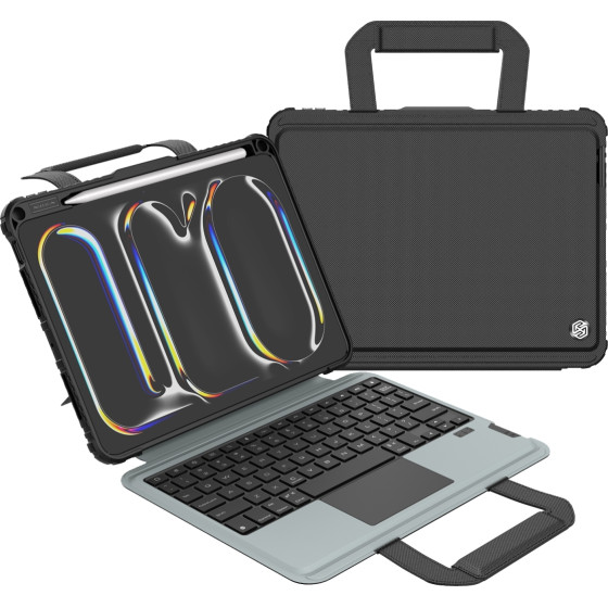 Nillkin Bumper GO Keyboard Case (Backlit Version) for iPad Pro 11 2024 Black - (57983122916)