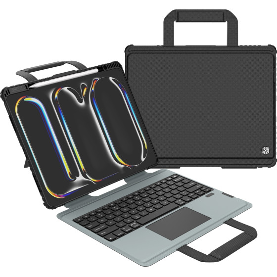 Nillkin Bumper GO Keyboard Case (Backlit Version) for iPad Pro 13 2024 Black - (57983122801)
