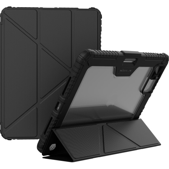 Nillkin Bumper PRO Protective Stand Case Multi-angle for iPad Pro 13 2024 Black - (57983121558)
