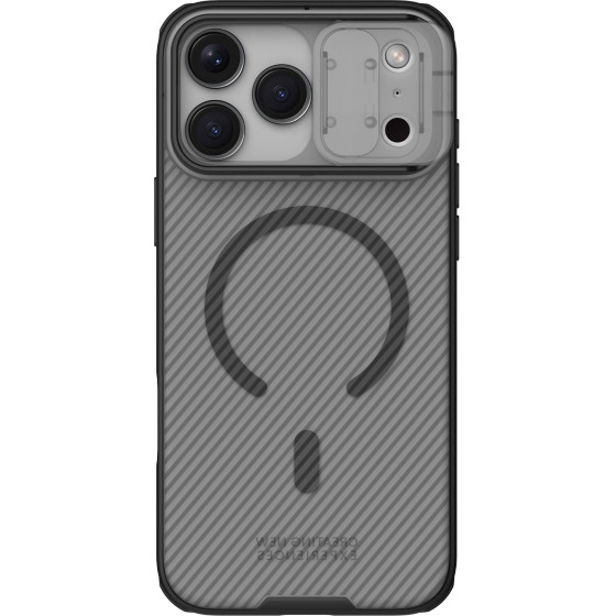 Nillkin CamShield PRO Magnetic Hard Case for Apple iPhone 17 Pro Max Transparent Black - (57983127582)