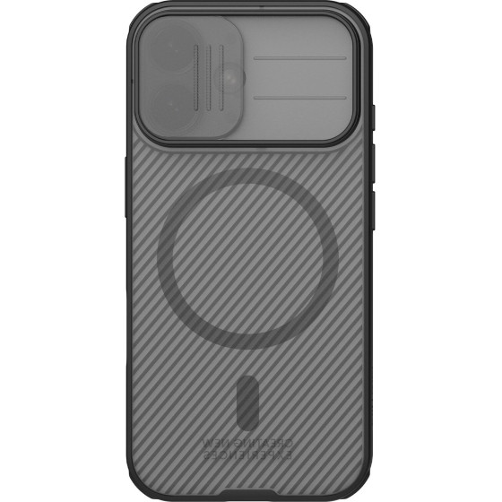 Nillkin CamShield PRO Magnetic Hard Case for Apple iPhone 17 Transparent Black - (57983127576)