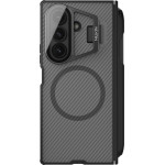 Nillkin CamShield Prop Magnetic Pen Slot Case for Samsung Galaxy Z Fold 7 Transparent Black - (57983126238)
