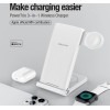 Nillkin PowerTrio 3in1 Wireless Charger for Apple Watch White (MFI) - (57983112093)
