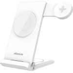 Nillkin PowerTrio 3in1 Wireless Charger MagSafe for Samsung Watch White - (57983112829)