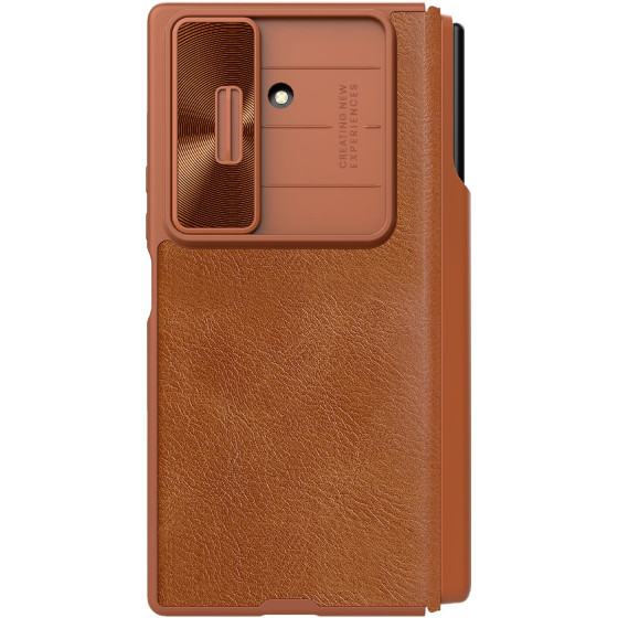 Nillkin Qin Book PRO Pen Slot Case for Samsung Galaxy Z Fold 7 Brown - (57983126248)