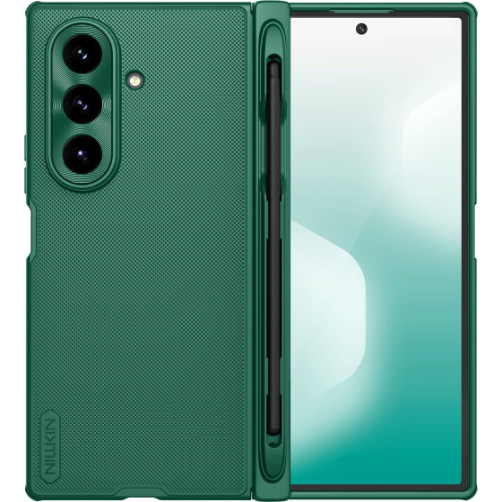 Nillkin Super Frosted FOLD Magnetic Pen Slot Back Cover for Samsung Galaxy Z Fold 7 Dark Green - (57983126244)