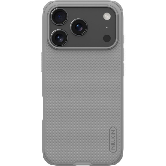 Nillkin Super Frosted PRO Back Cover for Apple iPhone 17 Pro Titanium Gray - (57983127607)