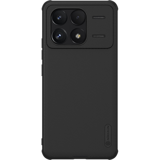 Nillkin Super Frosted PRO Back Cover for Poco F6 Pro Black - (57983121618)