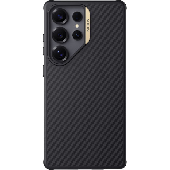 Nillkin Synthetic Fiber PRO Magnetic Hard Case for Samsung Galaxy S25 Ultra Gold - (57983126025)