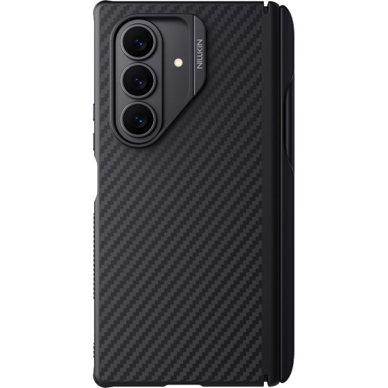 Nillkin Synthetic Fiber PRO Magnetic Pen Slot Zadni Kryt pro Samsung Galaxy Z Fold 7 Black - (57983126225)
