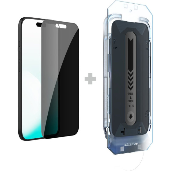 Nillkin Tempered Glass 0.25mm Guardian 2.5D for Apple iPhone Air Black (with applicator) - (57983127539)