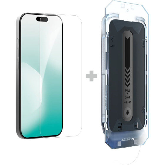 Nillkin Tempered Glass 0.2mm H+ PRO 2.5D Anti-reflective for Apple iPhone 17 Pro Max (with applicator) - (57983127526)