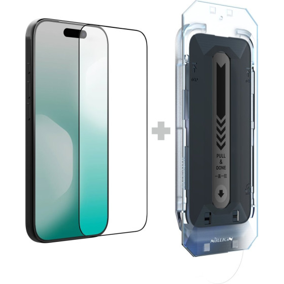 Nillkin Tempered Glass 2.5D CP+ PRO Black for Apple iPhone 17 Pro (with applicator) - (57983127523)