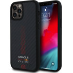 Red Bull Carbon Powerbar MagSafe Case for iPhone 12/12 Pro Black - (RBHMP12M24CFGSMK)