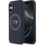 Red Bull Silicone Blue Ring MagSafe Case for iPhone 17 Navy - (RBHMP17S24SIILVB)