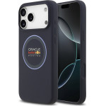 Red Bull Silicone Blue Ring MagSafe Case for iPhone 17 Pro Max Navy - (RBHMP17X24SIILVB)