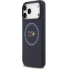 Red Bull Silicone Blue Ring MagSafe Case for iPhone 17 Pro Max Navy - (RBHMP17X24SIILVB)