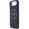 Red Bull Silicone Blue Ring MagSafe Case for iPhone Air Navy - (RBHMP17M24SIILVB)