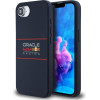 Red Bull Silicone Horizontal Logo MagSafe for iPhone 16e Navy - (RBHMPSE424SIHSRV)