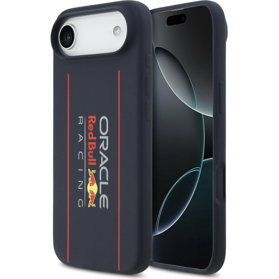 Red Bull Silicone Vertical Logo MagSafe Case for iPhone Air Navy - (RBHMP17M24SIOLRV)