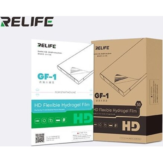 Relife HD Hydrogel Foil for Smartphones Pack 50 pcs - (GF-1)