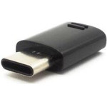 Samsung EE-GN930 USB-C/microUSB Adapter Black (Bulk) - (GH98-41290A)