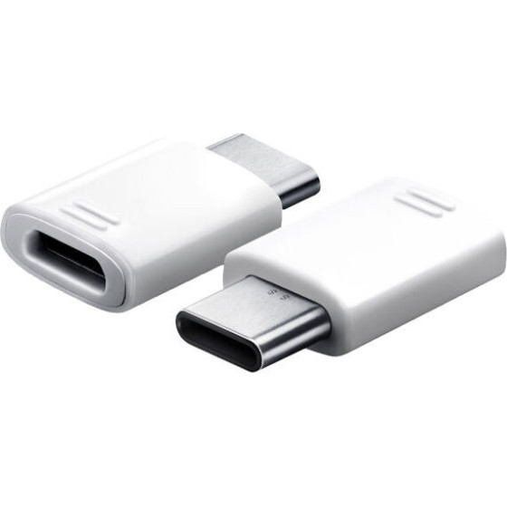 Samsung EE-GN930 USB-C/microUSB Adapter White (Bulk) - (GH98-40218A)