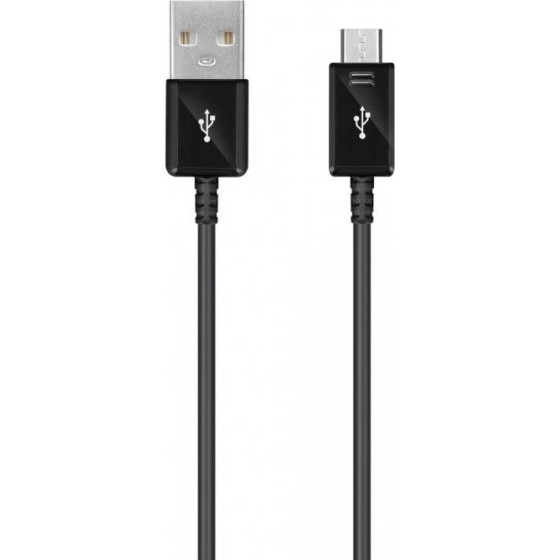Samsung EP-DG925UBE microUSB Data Cable 1.2m Black (Bulk) - (2451052)