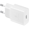Samsung EP-T1510EWE + EP-DA705BWE 15W Travel Charger + USB-C/USB-C Data Cable White (OOB Bulk) - (57983112611)